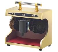 Automatic Shoe Polishing Machine - Fully Automatic Induction Technology for Household and Public Use, Electric Titanium Finish