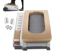 Automatic Shoe Scraper Cleaner, Self-Cleaning with Built-in Battery, Low Noise Design for Home, Business, and Hotel Use