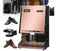 Automatic Shoe Shine Machine with 105W Copper Motor & Auto Oiling for Hotel Lobby, Office, Home