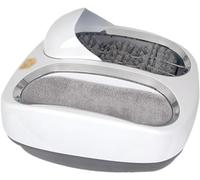 Automatic Shoe Sole Cleaning Machine, Hands-Free Footwear Brush with Quick-Dry Pad, Stainless Steel Design for Home, Hotel, Workshop
