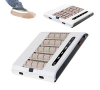 Automatic Shoe Sole Cleaning Machine with Sensor, 1000PA Suction, 500RPM Waterless Cleaner and Polisher, Quick 5s Wipe for Home and Office