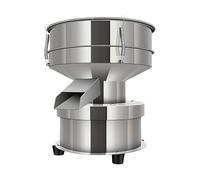 Automatic Sieve Shaker Vibrating Sieve Machine 20-200 Mesh Flour Powder Sifter Electric Vibrating Sieve Machine Stainless Steel (With 1 Sieve) 10CM-80mesh