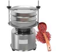 Automatic Sifter Machine, Commercial Flour Sifter Shaker with 2 Mesh Screens, for University Food Science Lab