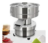 Automatic Sifter Sieve Shaker Machine Vibrating Food Industrial Electric High Efficiency Solid And Stable Replaceable Tapered Hopper Stainless Steel 15CM-40mesh
