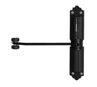 Automatic Silent Door Closer180° Aluminium ng Device for Soft Cng s Doors Household Safe Solut (Black 2060kg)