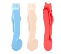 Automatic Silicone Bookmarks - Automatic Bookmark Clip | 3 Cute Automatic Silicone Bookmarks, Silicone Bookmarks for Book Pages, Bookmarks Following Page For Legg