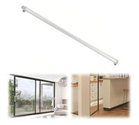 Automatic Sliding Door Closer with Two-Stage Speed Control and Silent Pneumatic Seal for Patio, Bathroom, and Glass Doors
