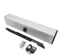 Automatic Sliding Door Opener - 90 Degree Flat Electric Closer for Home & Bathroom, Remote Control, Ideal for Classic Trolley Systems, Easy Installation, Quiet Operation