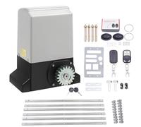 Automatic Sliding Gate Drive,550W Electric Sliding Gate Opener 1200kg/2645.55lbs, Automatic Door Opener Motor,Rack Driven Driveway Garage Gate Kit with 2 Remote Controls Sensors and 6m Gear Racks