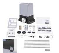 Automatic Sliding Gate Drive,750W Electric Sliding Gate Opener 1600KG/3527lbs, Automatic Door Opener Motor,Rack Driven Driveway Garage Gate Kit with 2 Remote Controls Sensors and 6m Gear Racks