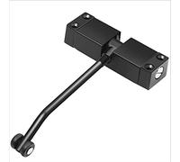 Automatic Sliding Gate Motor, Aluminum Alloy Door Closer, Silver Tone Security System, Heavy-Duty Spring Mechanism for Smooth Operation, Ideal for Home & Business Use.
