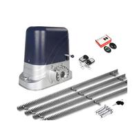 Automatic Sliding Gate Opener, Closer Engine for Automatic Slide Gate Revolving Doors with 4M Zip Easy to Fit (Kit D)