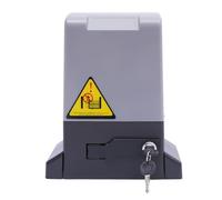 Automatic Sliding Gate Opener, Electric Motor Driveway Safety Kit, with 2 Keys+Remote Controls, for Heavy Duty Driveway Sliding Gate Up to 600KG, Security Door Operator with Rack and Pinion (750W)