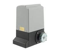 Automatic Sliding Gate Opener Kit, Heavy Duty Gate Operator, Rack Driven Security Gate Operator for Gate Up to 800 kg, Security Gate Operator AC Powered with Gear Rack, Beacon and Photo Sensor
