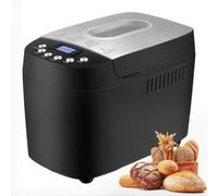 Automatic Smart Bread Maker 850W, 15-in-1 Machine with 15H Timer & Keep Warm, 3 Crust Colours, Non-stick Coating for Home Kitchen
