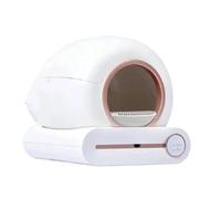 Automatic Smart Cat Litter Box, Self Cleaning, App Control, Multilanguage Pet Toilet, Tray Ionic Deodorizer, 65L