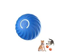 Automatic Smart Teasing Dog Ball that Can't Be Bitten, Durable Motion Activated Automatic Rolling Ball Toys, Interactive Dog Toys Dog Ball, Rechargeable Automatic Rolling Pet Dog Balls Toy (Blue)