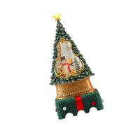 Automatic Snowfalls Music Lighted Christmas Decoration Snow Globes Scene With Festival Melodies For Home Party Decoration Festival Snowfall Window Display