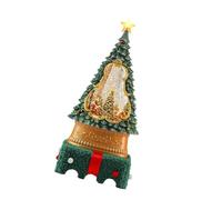 Automatic Snowfalls Music Lighted Christmas Decoration Snow Globes Scene With Festival Melodies For Home Party Decoration Festival Snowfall Window Display