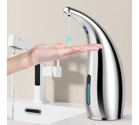 Automatic Soap Dispenser, Adjustable To 4 Levels, With Infrared Motion Detector, Silver Color Model 482