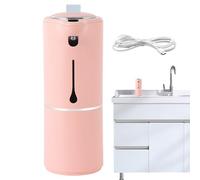 Automatic Soap Dispenser Touchless, Adjustable Foam Dispenser, Foaming Liquid Soap 280 ml for Bathroom, Kitchen, Restaurant, Sink, Adults and Children