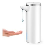 Automatic Soap Dispenser Touchless (Upgrade Auto & Manual Modes) - IPX7 Waterproof - Adjustable Volume for Thick & Thin Liquid - USB C Rechargeable Dish/Hand Soap Dispenser for Bathroom Kitchen