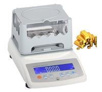 Automatic Soild Density Meter Gold Digital Density Meter Detect Volume for Metal Gold Silver Platinum Plastic Density Tester Densitmeter 1200g