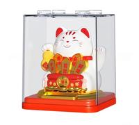Automatic Solar Powered Fortune Cat, A Charming Addition to Any Home or Office Decor (A)