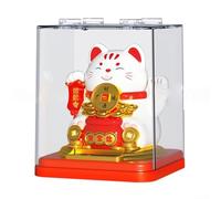 Automatic Solar Powered Fortune Cat, A Charming Addition to Any Home or Office Decor (D)