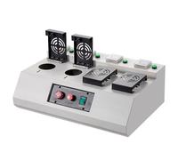 Automatic Solder Paste Warming Machine, Multi Station Heating Solder Paste Reheating Box with Independent Timing, Soldering Pastes Softening Equipment with Lock & Alarm, for SMT Electronics