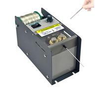 Automatic Solder Reel Dispenser, 6W Solder Wire Roll Holder, Adjustable Speed Welding Tool Accessories for Electronics and Metal, Includes Footrest, 1.2mm