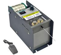 Automatic Solder Wire Dispenser with Adjustable Speed and Footrest for Efficient Electronics Soldering and Metal Work (1.2MM Solder Roll Holder)