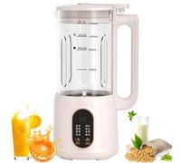 Automatic Soy Milk Maker Machine, 1200ml Nut Milk Maker, Homemade Almond, Soy, Oat, Plant-Based Milk or Coconut, Dairy Free Beverages, 12 Hours Time, Self Clean, for Breakfast