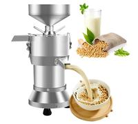 Automatic Soy Milk Maker with Slag Separation, Stainless Steel Electric Grinder for Small Food Processing Facilities
