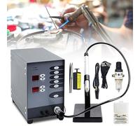 Automatic Spot Welder for Jewelry and Dental Orthodontic, 100W 50-600A CNC Touch Welding, Argon Arc Welding Machine for Repair, 220V
