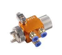 Automatic Spray Nozzle A-100, Adjustable 2.5-3.0bar Air Pressure for Blister Machine Painting, Stainless Steel Tip 0.8/1.0/1.3/2.0mm