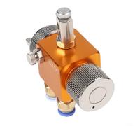 Automatic Spray Nozzle A-100 for Blister Machine, Stainless Steel Tip, Adjustable 2.5-3.0bar Air Pressure, 200mm Spray Distance, Industrial Atomization Tool(0.8mm)