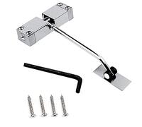 Automatic Spring Closer, Door Closers for Interior Door, Internal Automatic Door Closer, Stainless Steel Spring Door Closer, with Allen Key and Screws, for Automatic Door Closing