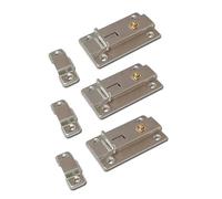 Automatic Spring Door Bolts Latch Stainless Steel Hardware 1Pcs(3 inch-Stainless)