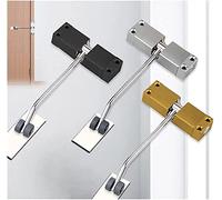 Automatic Spring Door Closer Adjustable Surface Self Closing Home Office Closers Hardware Tools(Gold)