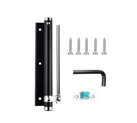 Automatic Spring Loaded Door Closer, Adjustable Aluminum Alloy Door Closer with Automatic Spring Soft Close for Residential Commercial Use
