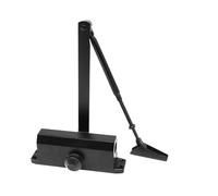 Automatic Spring Loaded Door Closer, Hydraulic Automatic Gate Closer with Adjustable Speed and Positioning Stop(45-65kg)