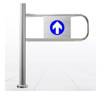 Automatic Spring-Loaded Security Door - One-Way Entry Solution for Markets Libraries & Stores - Self-Closing Safety Door - 70 x 97 cm & Reliable