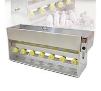 Automatic Stainless Steel Piglet Milk Dispenser with Sound Hole, 10/14 Silicone Nipples for Lambs and Small Cattle, 15/20L Capacity, 15L/10Nipples