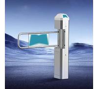 Automatic Stainless Steel Swing Door for Supermarkets & Libraries - Pedestrian Access with Voice Announcement Feature (1 Unit)