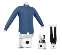 Automatic Steam Iron, Hands-Free 2-in-1 Steam & Hot Air Dryer, Quick Ironing Machine for Shirts, Pants, Jackets, 8-Minute Drying Time