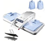 Automatic Steam Iron Press Machine, 1800W with Support Frame | Automatic Steam Press for Quick and Easy Wrinkle Removal - Ideal for Home and Professional Use