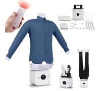 Automatic Steam Iron, Upgraded Touched Hands-Fre-e Automatic Ironing Machine, Minutes Quick Ironed Dry, Portable & Ultra Quiet Clothes Dryer and Hands Fre-e Wrinkle Remover for Shirts, Pants