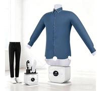 Automatic Steam Ironing Machine, Hands-Free Garment Wrinkle Remover, Portable Inflatable Design for All Clothes, Wrinkle-Free in 8-12 Minutes
