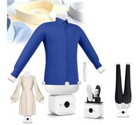 Automatic Steam Ironing Machine, Upgraded Touched Auto Iron Machine, 2026 New Hands-Free Automatic Clothes Dryer 3.0, 8 Minutes Quick Ironed Dry, 60 min Time & 50-70°C Temp Control(B)